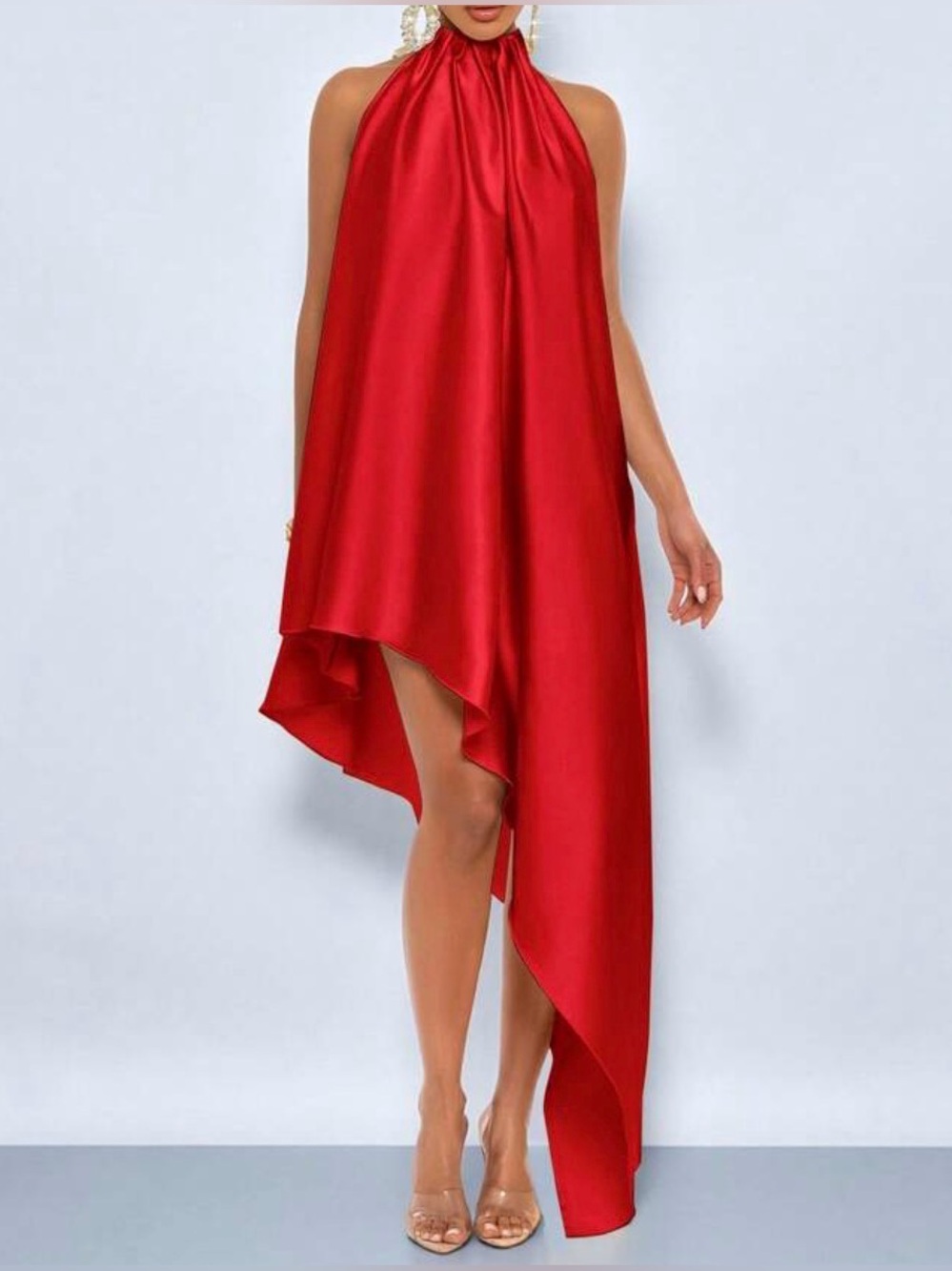 Fashion Satin Party Dress